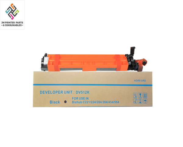 DV512 Developer Unit Developer Assembly For Konica Minolta Bizhub C224 C284 C364 C454 C554 C224e C284e C364e C454e C221